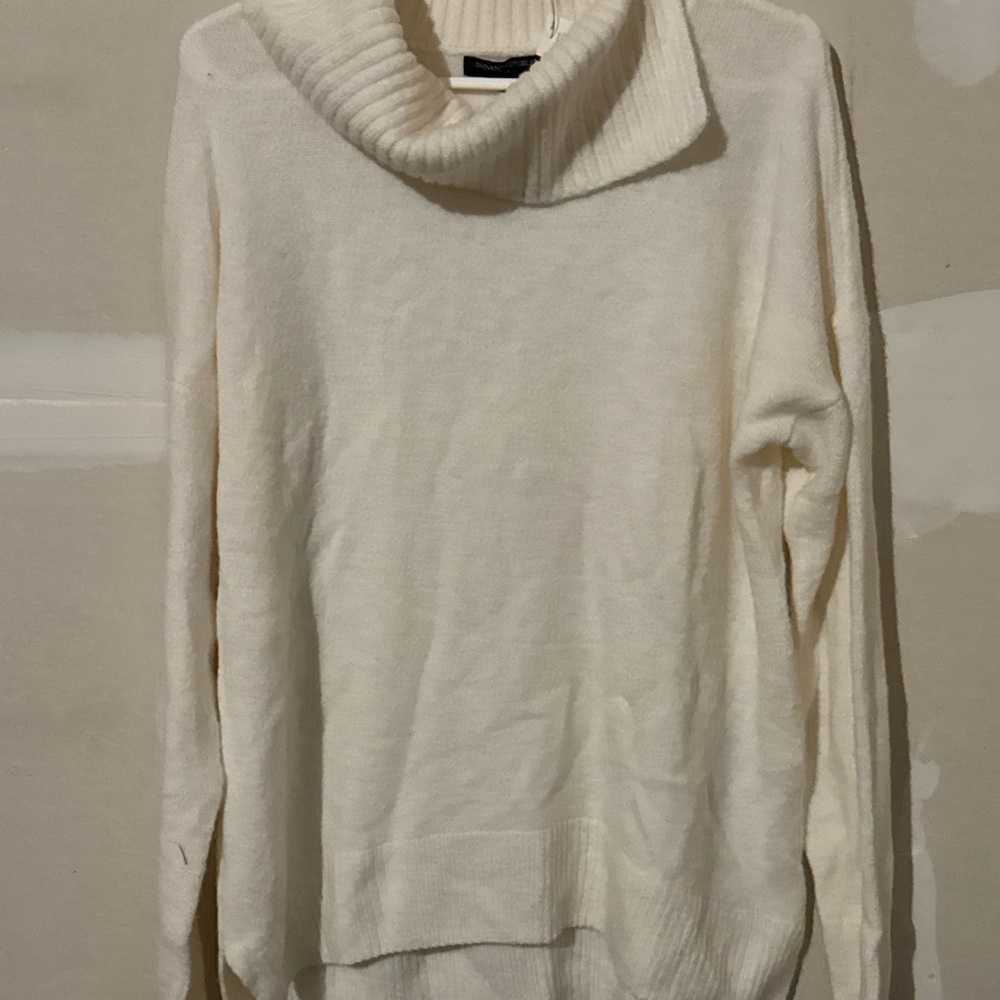 Banana Republic Off-White Cowl Neck Sweater